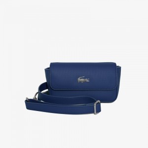 Bolsas Lacoste Daily Classic Coated Canvas Fanny Pack Mujer Azul Marino | VN9-58005A0