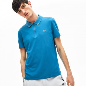 Camisa Polo Lacoste Motion Ultra-Lightweight Cotton Hombre Azules Amarillos | VT5-28422V8