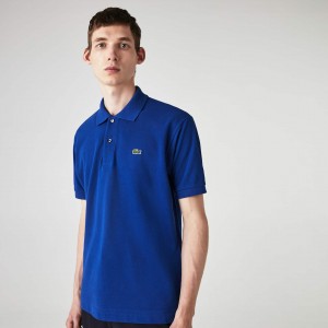 Camisas Lacoste Classic Fit L.12.12 Polo Hombre Azules | HK4-45294Q5