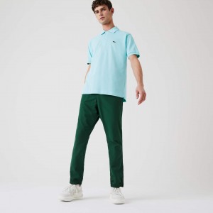 Camisas Lacoste Classic Fit L.12.12 Polo Hombre Azules | BT7-24862R4