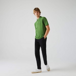 Camisas Lacoste Classic Fit L.12.12 Polo Hombre Verdes | OF1-37573E0