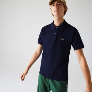 Camisas Lacoste Classic Fit L.12.12 Polo Hombre Azul Marino Azules | TA4-07150X2
