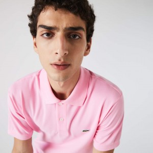 Camisas Lacoste Classic Fit L.12.12 Polo Hombre Rosas | HX3-33203P2
