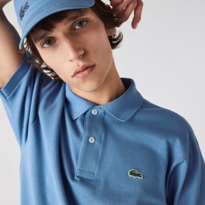 Camisas Lacoste Classic Fit L.12.12 Polo Hombre Azules | UC1-01160J8