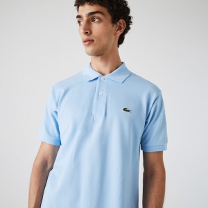 Camisas Lacoste Classic Fit L.12.12 Polo Hombre Azules | YG2-29912D0
