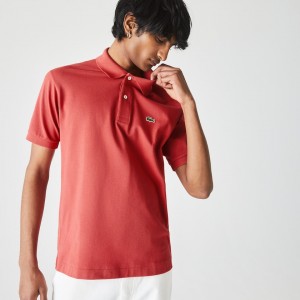 Camisas Lacoste Classic Fit L.12.12 Polo Hombre Rojos | VF2-06350T2