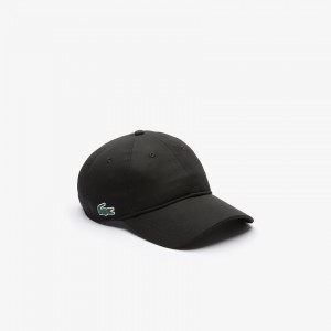 Gorras Lacoste Hombre Negros SPORT Lightweight NW3-18111Q7