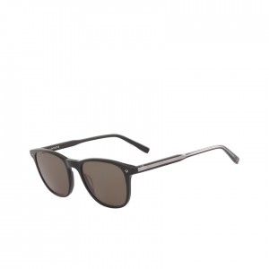 Lentes de Sol Lacoste Plastic Petit Piqué Hombre Negros | QY0-79977Y5
