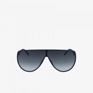 Lentes de Sol Lacoste Shield Plastic Sport-Inspired Hombre Azules | MZ0-53065E3