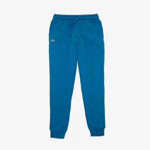 Pantalon Deportivo Lacoste SPORT Fleece Tennis Hombre Azules | JL7-18191A7