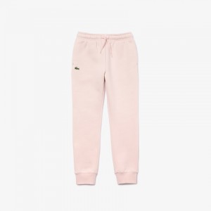 Pantalon Deportivo Lacoste Niños Rosas Claro SPORT Fleece OW4-99999N5