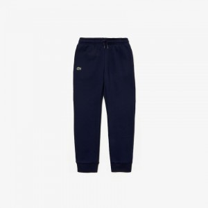 Pantalon Deportivo Lacoste Niños Azul Marino Azules SPORT Fleece NP1-47264A1