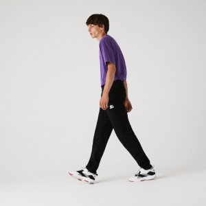 Pantalon Lacoste CONCEPTS Collaboration Track Hombre Negros | UQ7-55025V8