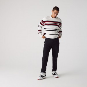 Pantalon Lacoste SPORT Lightweight Tracksuit Hombre Negros | UB7-50225I5