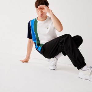 Pantalon Lacoste SPORT Performance Side Zip Track Hombre Negros | SE0-05500M3