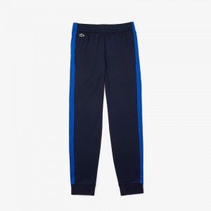 Pantalon Lacoste SPORT Piqué Track Hombre Azul Marino Azules Azules Azul Marino Azules | AH6-67126I0