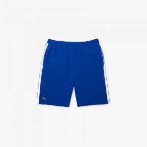 Short Lacoste SPORT x Novak Djokovic Breathable Stretch Hombre Azules Blancos | QG3-60476L3