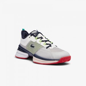 Tenis Lacoste AG-LT 21 Ultra Textile Mujer Blancos Coral | IT2-52925G2
