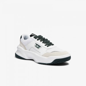 Tenis Lacoste Ace Lift Colourblock Leather Reflective Hombre Blancos | IJ4-50625D5