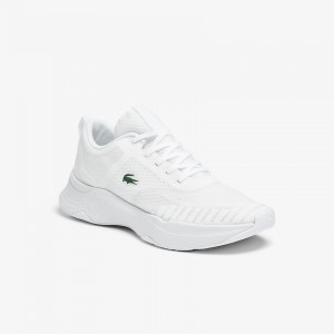 Tenis Lacoste Court-Drive Fly Textile Hombre Blancos | VR0-56875D4