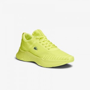 Tenis Lacoste Court-Drive Fly Textile Hombre Amarillos Claro Amarillos Claro | LF7-30703M3
