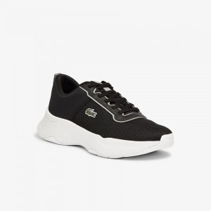 Tenis Lacoste Niños Negros Court-Drive Textile KG7-43274G0