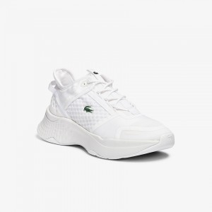 Tenis Lacoste Court-Drive Vantage Textile and TPU Mujer Blancos | UH5-65016A8