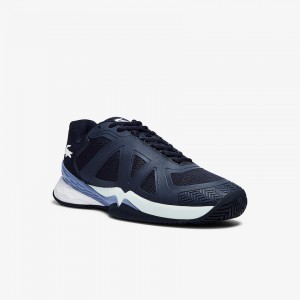 Tenis Lacoste LC Scale II Textile Hombre Azul Marino | BO8-60256N2