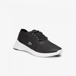 Tenis Lacoste LT Fit Synthetic and Textile Mujer Negros Blancos | IU8-67566O0