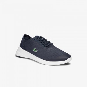 Tenis Lacoste LT Fit Textile Hombre Azul Marino Blancos | HH0-05670O9