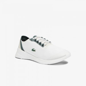 Tenis Lacoste LT Fit Textile Hombre Blancos | SO4-55435A3