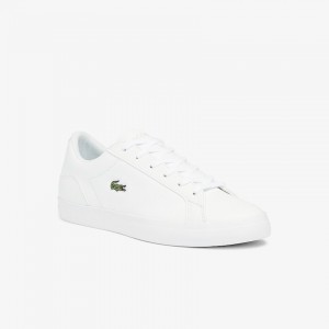 Tenis Lacoste Lerond BL Leather and Synthetic Mujer Blancos | HQ7-43604O7