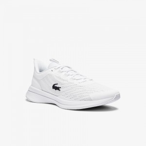 Tenis Lacoste Run Spin Textile Hombre Blancos | ST0-59335P1