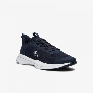 Tenis Lacoste Run Spin Textile Mujer Azul Marino | GF5-37253Y4