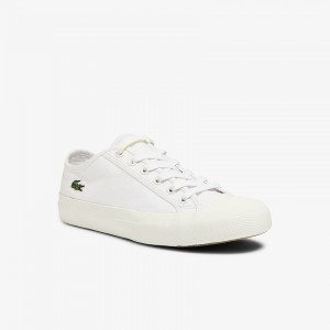 Tenis Lacoste Topskill Canvas Mujer Blancos Blancos | YV9-97219B1