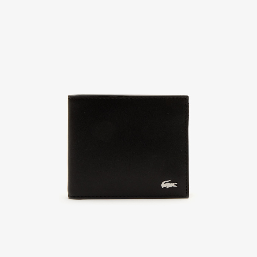 Accesorios Lacoste Fitzgerald Leather Wallet And Card Holder Set Hombre Negros | GW8-55745D6
