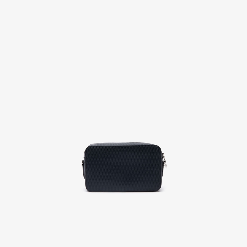 Bolsa de Hombro Lacoste Chantaco Branded Leather Mujer Negros | AH6-19661K9