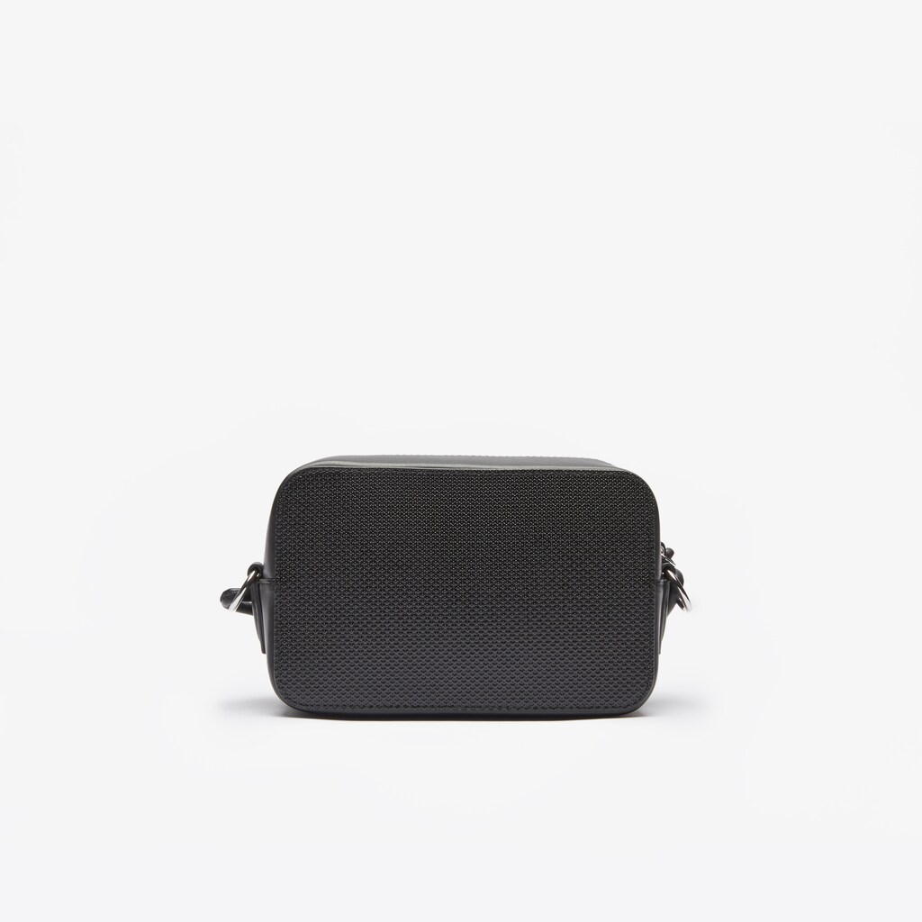Bolsa de Hombro Lacoste Chantaco Matte Piqué Leather Hombre Negros | QG1-56795I8