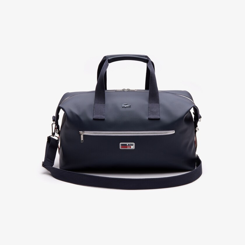 Bolsas Lacoste Hombre Azul Marino Azules Blancos Rojos Classic Tricolour Accents Weekender Bag IM1-63926M6