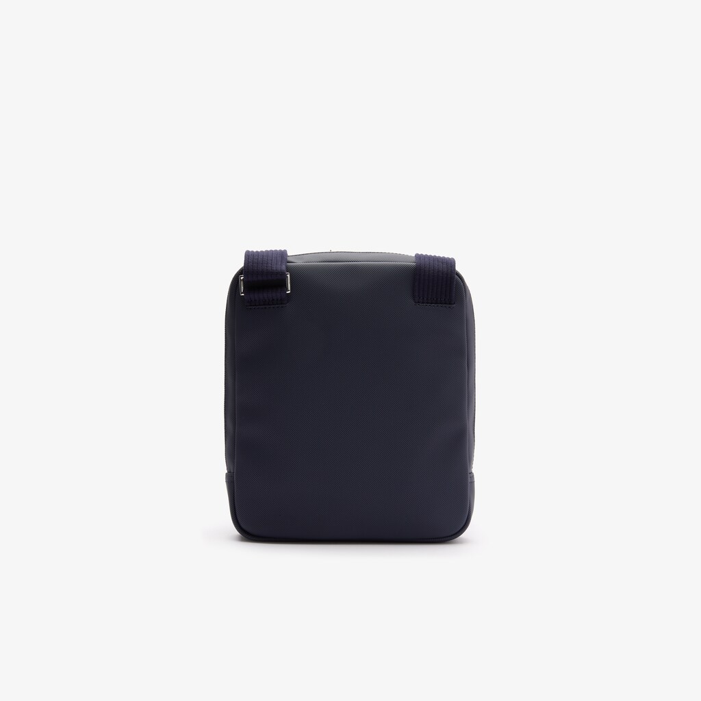 Bolsas Lacoste Hombre Azul Marino Classic Zippered Pocket Rectangular Crossbody Bag EC1-16271W2