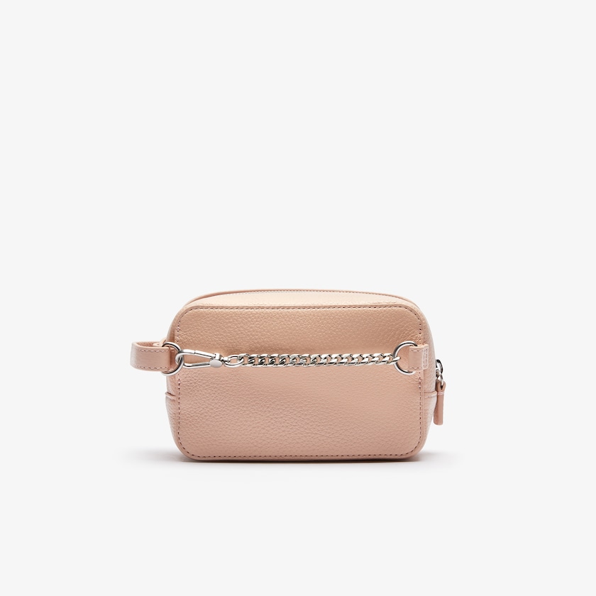 Bolsas Lacoste Croco Crew Embossed Logo Grained Leather Belt Bag Mujer Rosas | VH9-46974B4