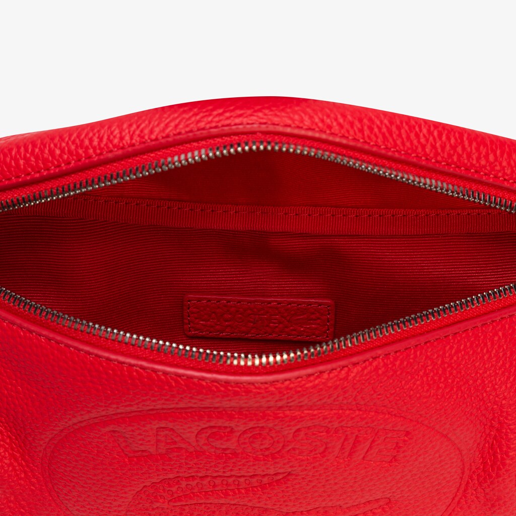 Bolsas Lacoste Croco Crew Grained Leather Beltbag Mujer Rojos | KF5-90189A6