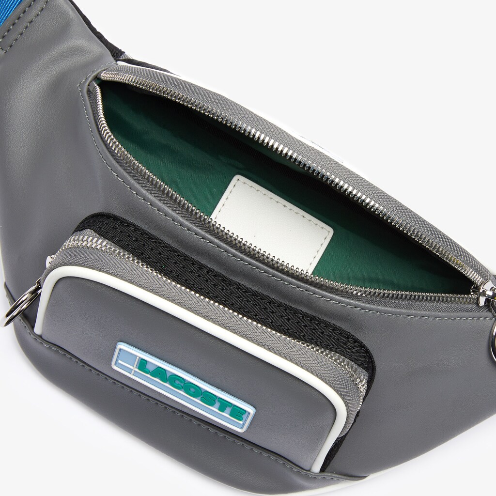 Bolsas Lacoste LCST Badge Colorblock Zip Fanny Pack Mujer Grises Azules | SB0-80138N9