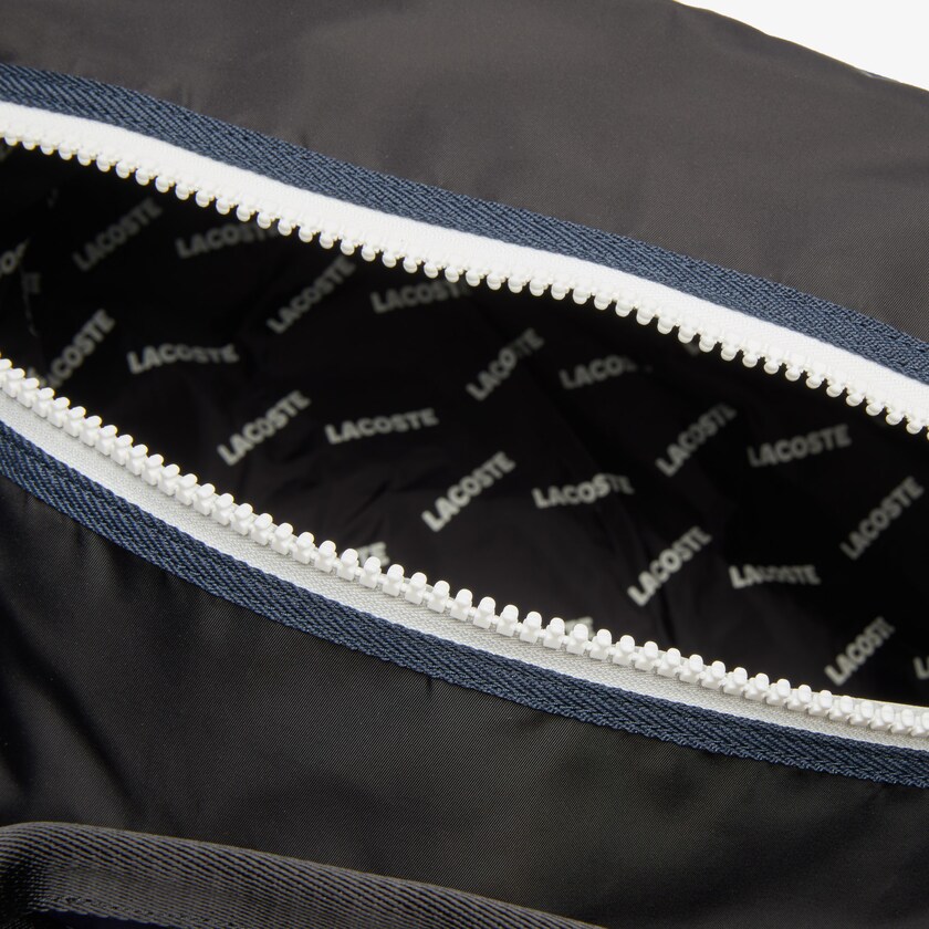 Bolsas Lacoste Hombre Azul Marino Azules Negros Motion Ultra-Light Zippered Gym Bag RE9-75317W5
