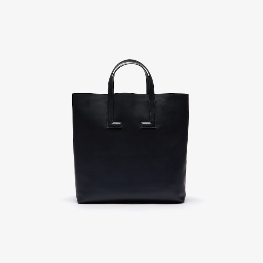 Bolso Tote Lacoste Fashion Show Two-Tone Leather Double Mujer Verdes Oscuro | CA7-95859I8