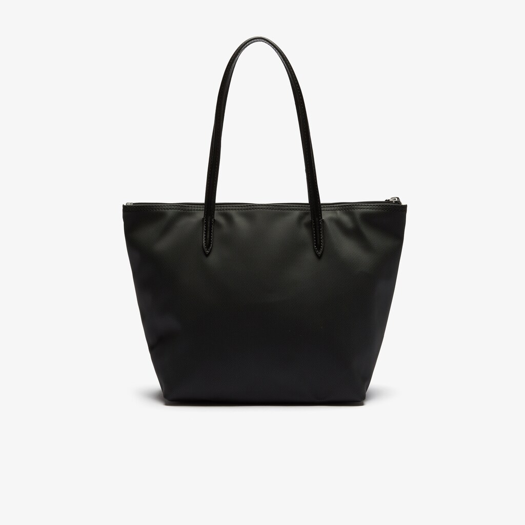 Bolso Tote Lacoste L.12.12 Concept Small Zip Mujer Negros | JF5-58945I3