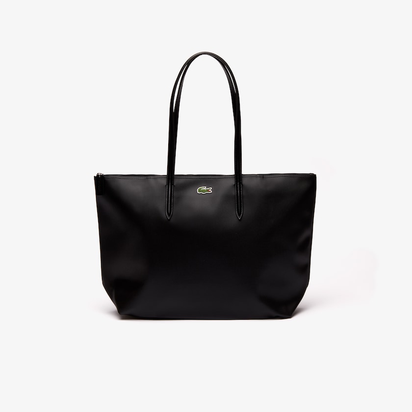 Bolso Tote Lacoste L.12.12 Concept Zip Mujer Negros | NR2-80028F4
