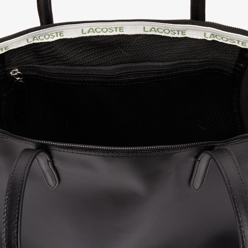 Bolso Tote Lacoste L.12.12 Concept Zip Mujer Negros | NR2-80028F4