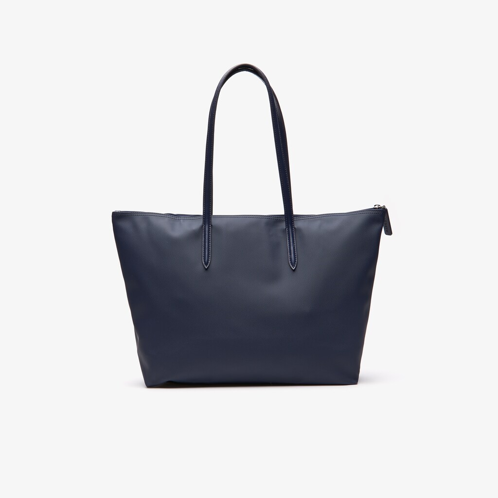 Bolso Tote Lacoste L.12.12 Concept Zip Mujer Azul Marino Azules | RM3-32243H8