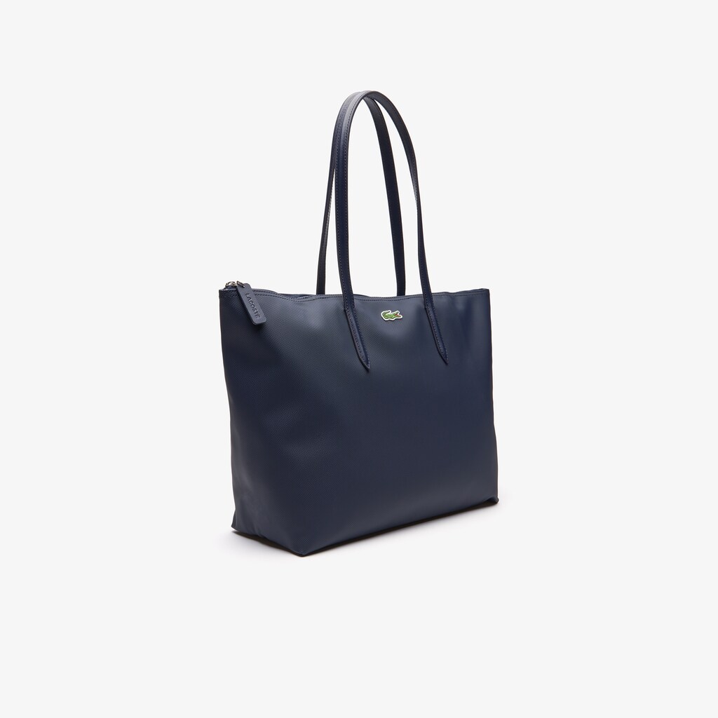 Bolso Tote Lacoste L.12.12 Concept Zip Mujer Azul Marino Azules | RM3-32243H8